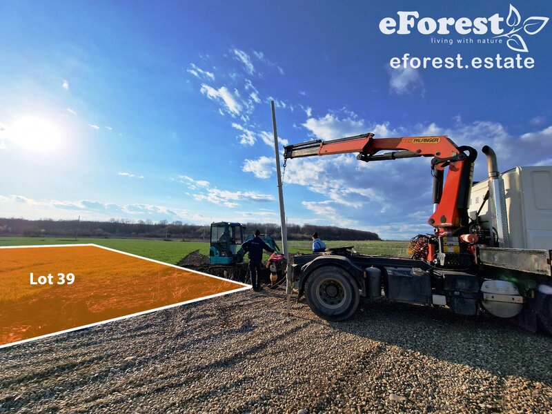 Crevedia, teren premium 800 mp, acces rapid DN1A, cartier nou, Crevedia